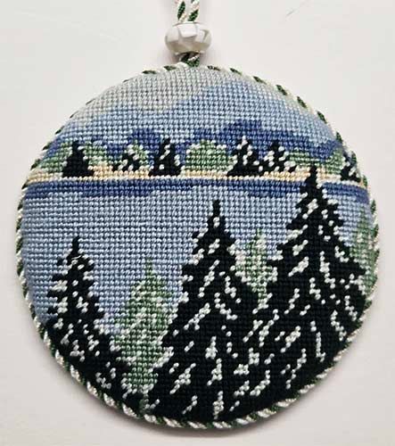 Peaceful Lakeside Scene