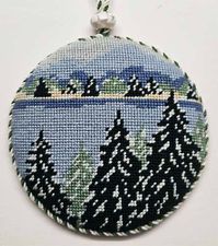 Peaceful Lakeside Scene