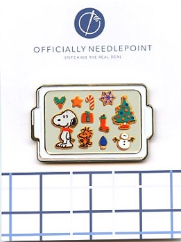 Peanuts Gingerbread Cookie Tray Needleminder