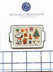 Peanuts Gingerbread Cookie Tray Needleminder