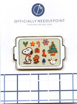 Peanuts Gingerbread Cookie Tray Needleminder