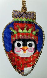 Penguin Lightbulb Ornament