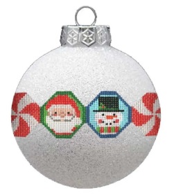 Peppermint Santa Strip