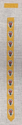 Petit Fleur on Yellow Watch Band