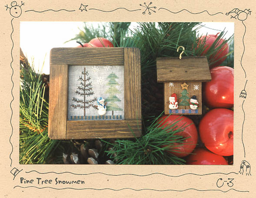 Pine Tree Snowmen