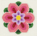 Pink Geo Flower