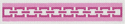 Pink Geo Key Fob