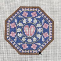 Pink Heart Sailor's Valentine