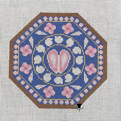 Pink Heart Sailor's Valentine
