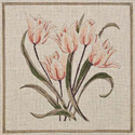 Pink Tulips Pilow