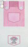 Pink with Elephant Pocket