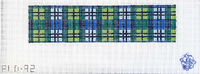 Plaid Key Fob