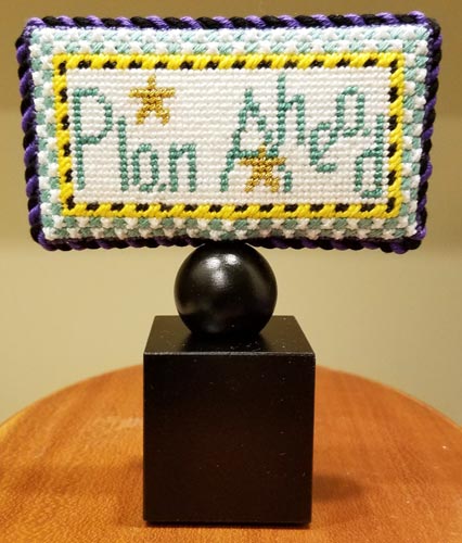 Plan Ahead