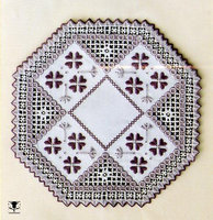 Plum Fun Doily