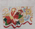 Poinsettia Stocking Cuff