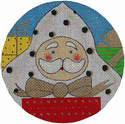 Polka Dot Santa