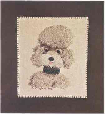 Poodle Crewel Kit