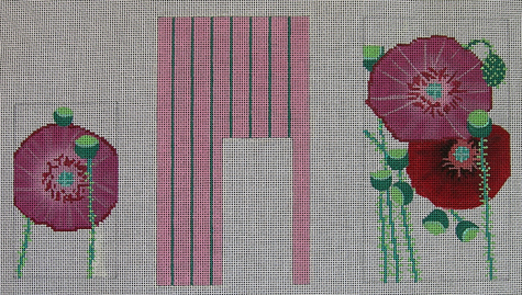 Poppies Neck Pouch