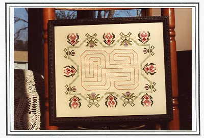 Pulled Thread Maze