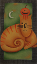 Pumpkin Head Cat