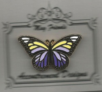 Purple Butterfly Mag Friend