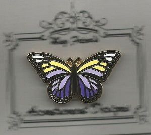 Purple Butterfly Mag Friend