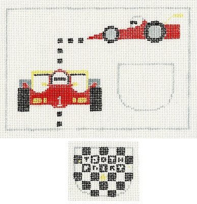Race Car Tooth Fairy Pillow