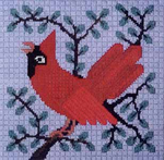 Red & Black Birds