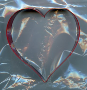 Red and Black Hearts