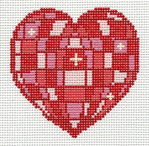 Red Disco Heart