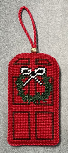 Red Door w/Wreath