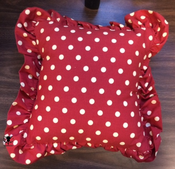 Red Dots Pillow