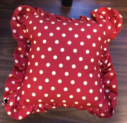 Red Dots Pillow