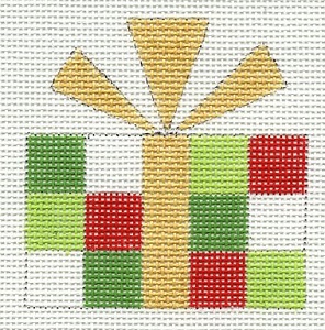 Red Gift Wrapped Package