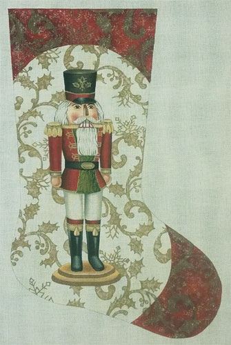 Red Nutcracker Stocking