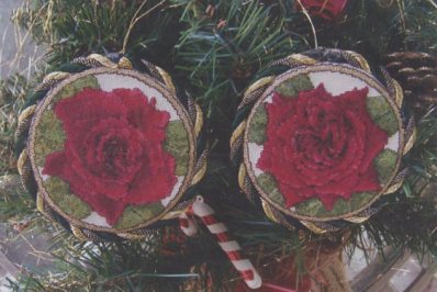 Red Rose Ornaments 2008