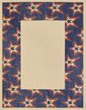 Red, White, and Blue Stars Frame