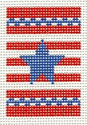 Red, White & Blue Star
