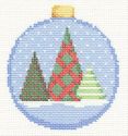 Red Woven Tree among Trees