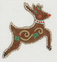 Reindeer Christmas Cookie