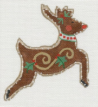 Reindeer Christmas Cookie