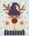 Reindeer in Blue