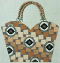Retro Purse w/Handles