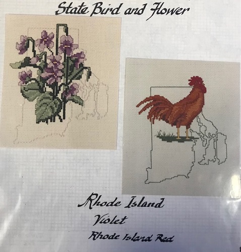 Rhode Island State Bird and Flower