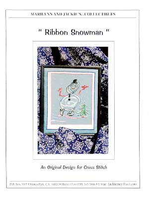 Ribbons Snowman