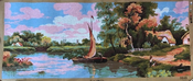 River with Fishermen