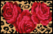 Rose on Leopard Purse