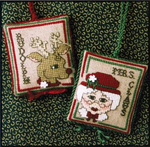 Rudolph & Mrs. Claus Orna