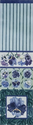Ruffled Pansies Purse