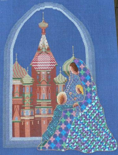 Russian Mother & Child